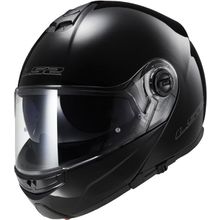 LS2 FF325 Strobe Çene Açılır Siyah Motosiklet Kaskı
