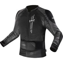 LS2 X Armor Full Koruma Mont Siyah-Gri