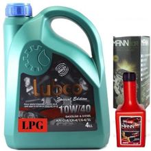 Lubco 10W-40 4 lt Motor Yağı + 3 lt Kırmızı Antifriz + Cam Suyu