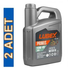 Lubex Primus MV 10W-40 5 lt 2'li Sentetik Motor Yağı