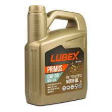 Lubex Primus Mv-La 0w-30 5 lt Tam Sentetik Motor Yağı