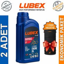 Lubex Rapidus 2T 1 Lt 2'li 2 Zamanlı Motosiklet Yağı