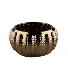 Lucky Art Gold Düğmeli 20 cm Çiçeklik