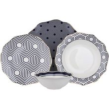 Lucky Art LYMI002 Adalie 24 Parça Yemek Takımı