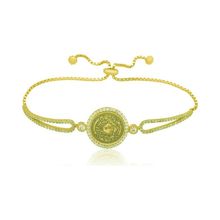 Lucky Life 925 Ayar Gümüş Gold Kıtmir Kadın Bileklik