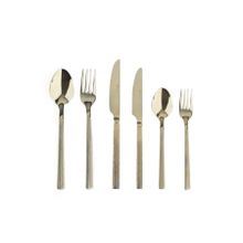 Luckyart LYTY 001 Royal Crown Gold Glory 36 Parça Çatal Kaşık Bıçak Takımı