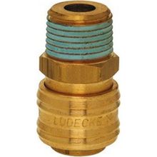 Lüdecke ES 12AB 1/2 inç Stoper Erkek Gövde