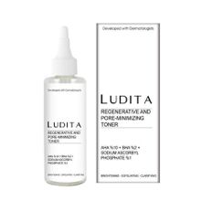 Ludita %10 AHA %2 BHA %1 Vitamin C Yenileyici ve Gözenek Sıkılaştırıcı 200 ml Peeling Tonik