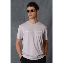 Lufian 111020156 Lila Carny Basic Erkek T-Shirt