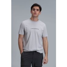 Lufian 111020190 Tony Taş Renk Erkek T-shirt
