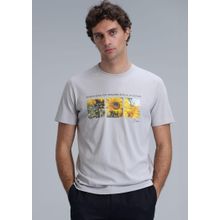 Lufian 111020192 June Taş Modern Grafik Erkek T-Shirt