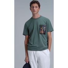 Lufian 111020202 Exotıc Ö. Başı Modern Grafik Erkek T-shirt