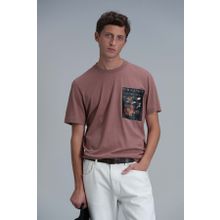 Lufian 111020202 Tarçın Erkek T-shirt