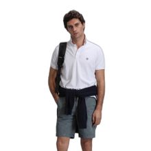 Lufian 111040164-100500 Laon Beyaz Günlük Polo Yaka Erkek T-shirt