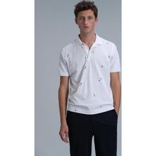 Lufian 111040170 Beyaz Erkek T-shirt