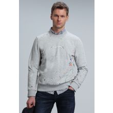 Lufian 112030109 Alexander Gri Erkek Sweatshirt