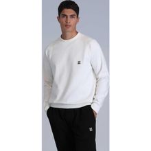 Lufian 112030154 Kırık Beyaz Grant Erkek Sweatshirt