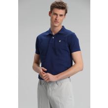 Lufian Laon Spor Polo Açık Lacivert Erkek T-Shirt