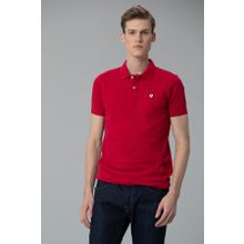 Lufian Laon Spor Polo Kırmızı Erkek T-Shirt