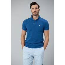 Lufian Laon Spor Polo Saks Erkek T-Shirt