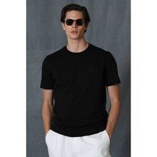 Lufian Pablo Modern Grafik 111020144 Siyah Erkek T-shirt