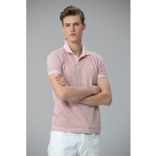Lufian Vernon Spor Polo Açık Pembe Erkek T-Shirt