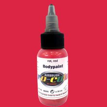 Lukas 30 ml No:68005 Kırmızı Body Paint Vücut Boyası