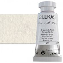 Lukas Aquarell 1862 1006 Chinese White Seri 2 Artist 24 ml Sulu Boya