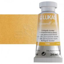 Lukas Aquarell 1862 1048 Permanent Yellow Deep Seri 2 Artist 24 ml Sulu Boya