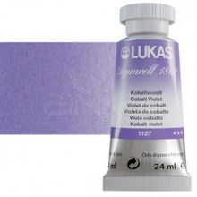 Lukas Aquarell 1862 1127 Cobalt Violet Seri 3 Artist 24 ml Sulu Boya