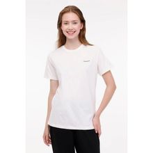 Lumberjack 11CT122 C Neck Ekru Kadın T-shirt