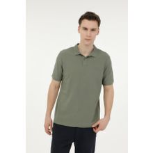 Lumberjack CT953 Haki Basic Polo Yaka Erkek T-Shirt
