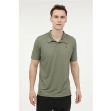 Lumberjack M-CT461 Sherman T-SH 4FX Haki Erkek Polo T-shirt
