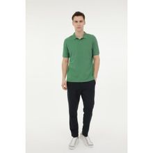 Lumberjack M-CT953 Basic PT-SH 4FX K Yeşil Erkek Polo T-shirt