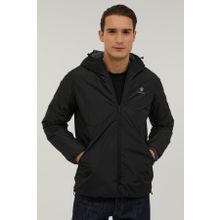 Lumberjack M-SN55 Lucas Coat 2PR Siyah Erkek Mont