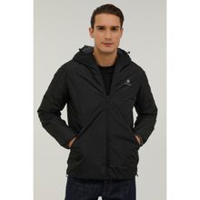 Lumberjack SN55 Lucas Coat Siyah Erkek Mont