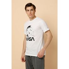Lumberjack Sn709 Beyaz Erkek Kısa Kol T-shirt
