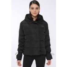 Lumberjack W-SN71 Karina Coat Siyah Kadın Mont