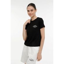 Lumberjack WB Anna 11 4FX Siyah Kadın T-shirt