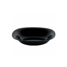Luminarc 21 cm 6'lı Set Carine Noir Siyah Yemek Tabağı