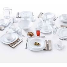 Luminarc Carine 12 Kişilik 48 Parça Beyaz Yemek Takımı