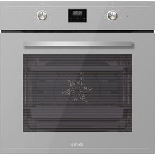 Luno F6502S01 60 cm Gri Cam Ankastre Fırın