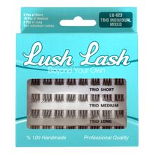 Lush Lash Trio Tekli Kısa Orta Uzun Takma Kirpik