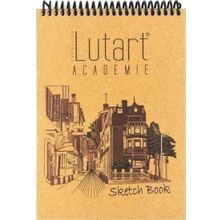 Lutart 140 gr Ivory A3 50 Yaprak Akademie Spiralli Eskiz Defteri