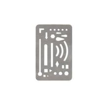 Lutart 190933 N:St-5 85x55 mm Metal Silgi Şablonu
