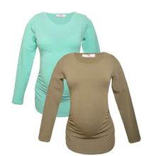 LuvmaBelly MYRA2306-2307 Hamile T-shirt Seti
