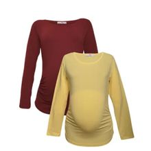 LuvmaBelly MYRA2309-2303 Hamile T-shirt Seti