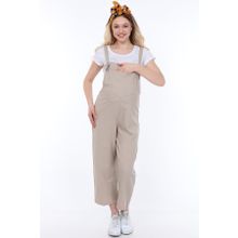 LuvmaBelly MYRA6101 Bej Hamile Salopet