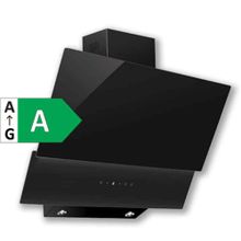 Luxell DA-835 A Sınıfı 3 Kademeli Mekanik Duvar Tipi Cam Davlumbaz Siyah