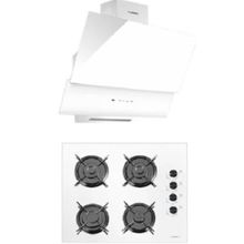 Luxell OC88 - DA6 835 Beyaz 2'li Ankastre Set